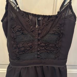 Black O’Neill adjustable strap dress
